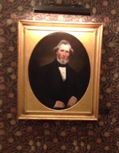 A painting of John Buzby former owner of 1 West Main Street now home to BAYADA Home Healthcare